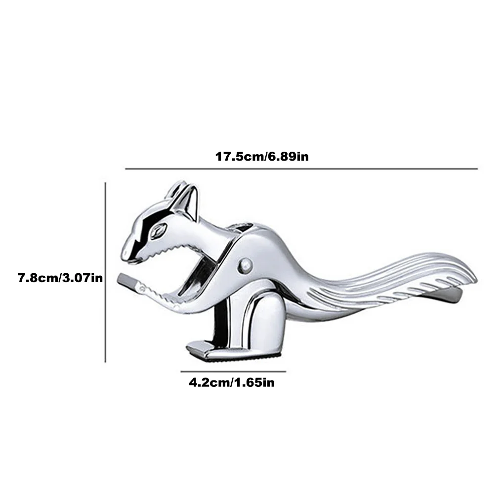 

Manual Handheld Walnut Cracker Non-Slip Seafood Shell Opener Heavy-Duty Kitchen Cracking Tool Metal Opening Pliers