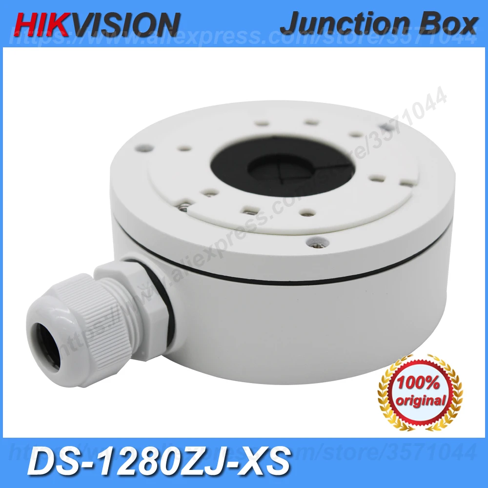 Hikvision Оригинал CCTV кронштейн DS-1280ZJ-XS для DS-2CD2045FWD-I DS-2CD2085FWD-I DS-2CD2085G1-I IP Камера распределительная коробка