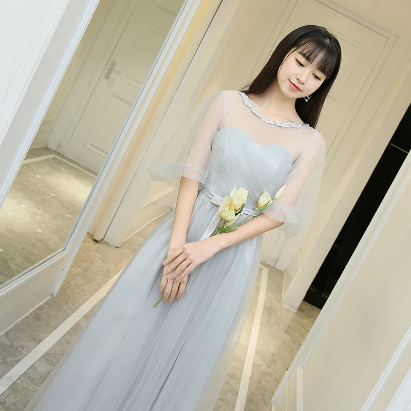 Бордовые Платья для подружки невесты элегантные тюлевые праздничные свадебные