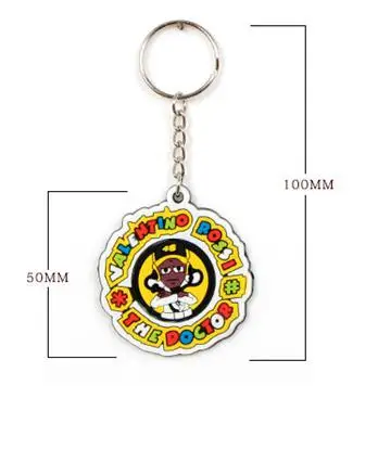 HobbyLane мотоциклетный шлем Модель брелок Брелок резиновая цепочка для ключей Gp Racing