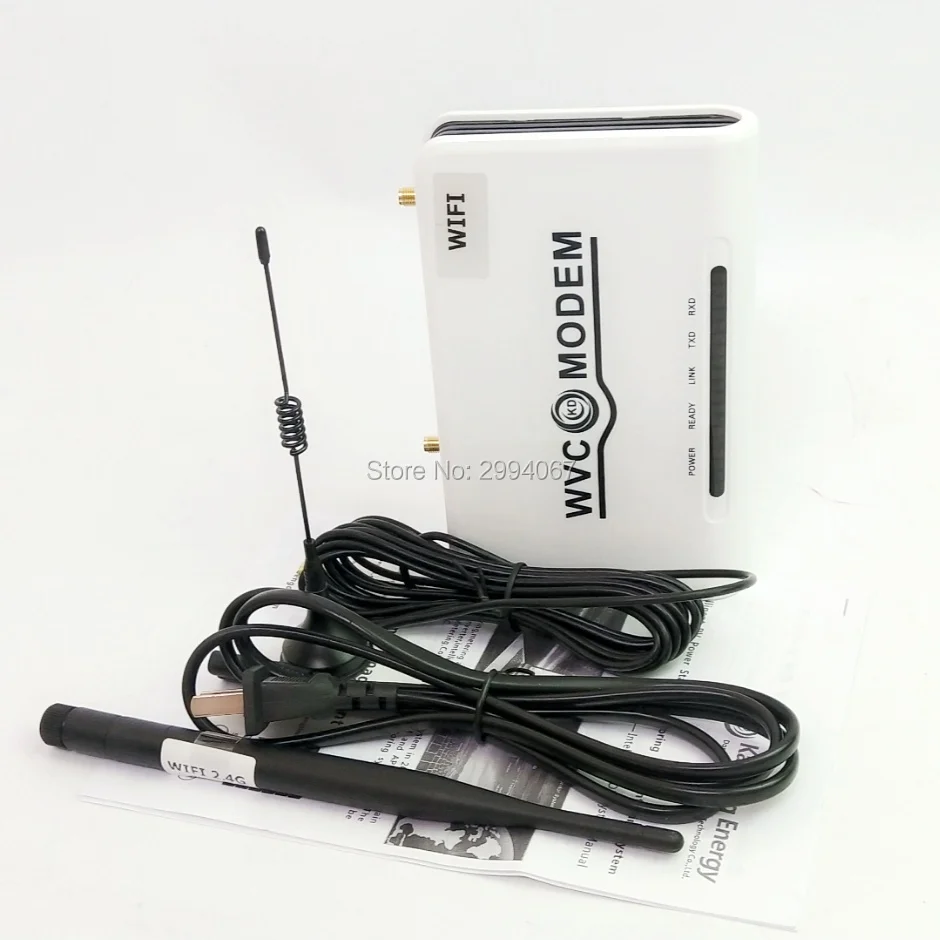 New Product! WIFI-MODEM-433MHz Monitors PV Power System by Collecting and Recording the Working Status of WVC Inverter