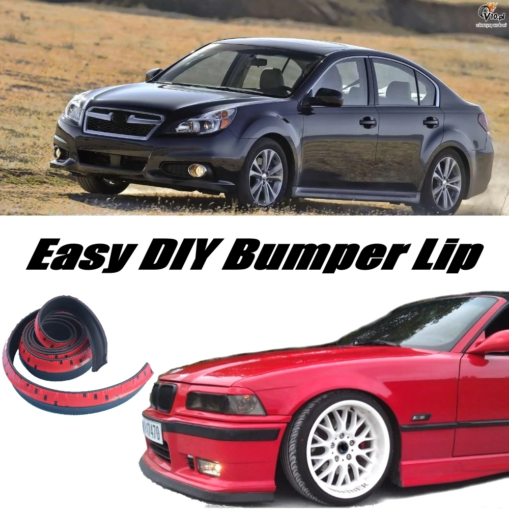 Дефлектор губ для бампера губы Subaru Legacy / Liberty/B4 передняя юбка спойлера тюнинга