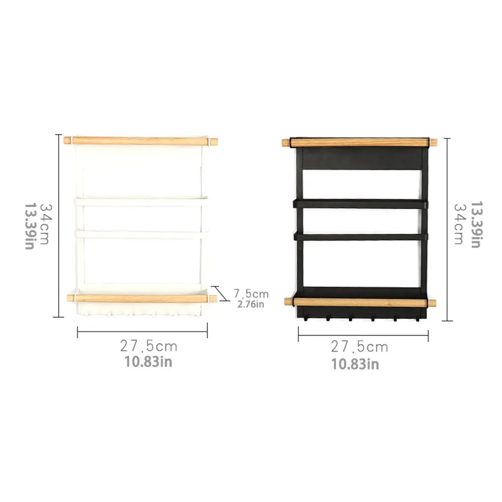 

Refrigerator Rack Magnet Kitchen Storage Washing Machine Side Wall Rack Paper Towel Rack Kitchen Rack