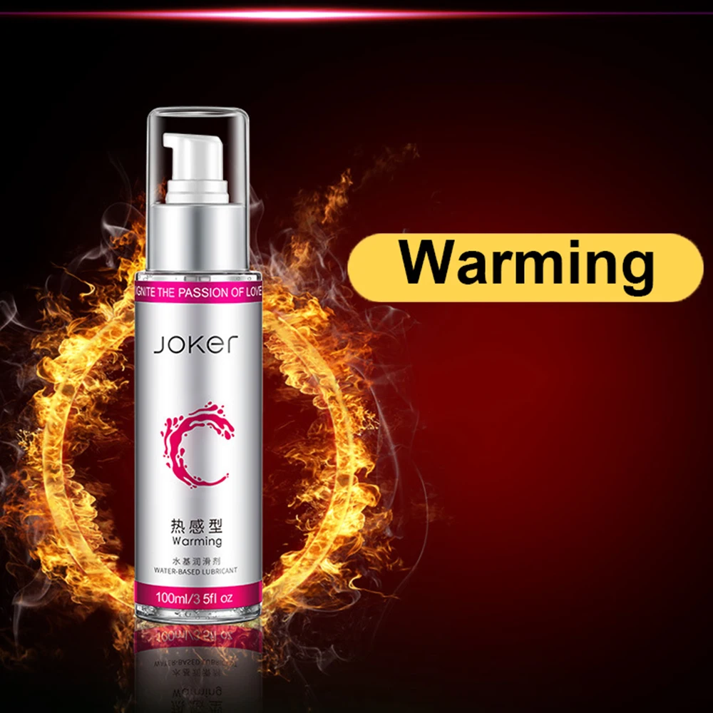 100 мл ощущение льда/нагрев/гладкая искусственная смазка для вагинального секса