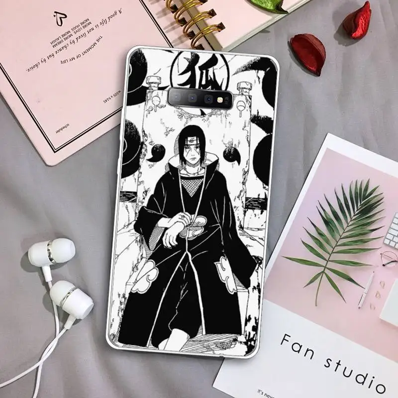 

Hokage Naruto Kakashi nime Anime Phone Case Transparent For Samsung Galaxy S A 5 7 8 9 2015 20 edge plus 10 e lite 2019