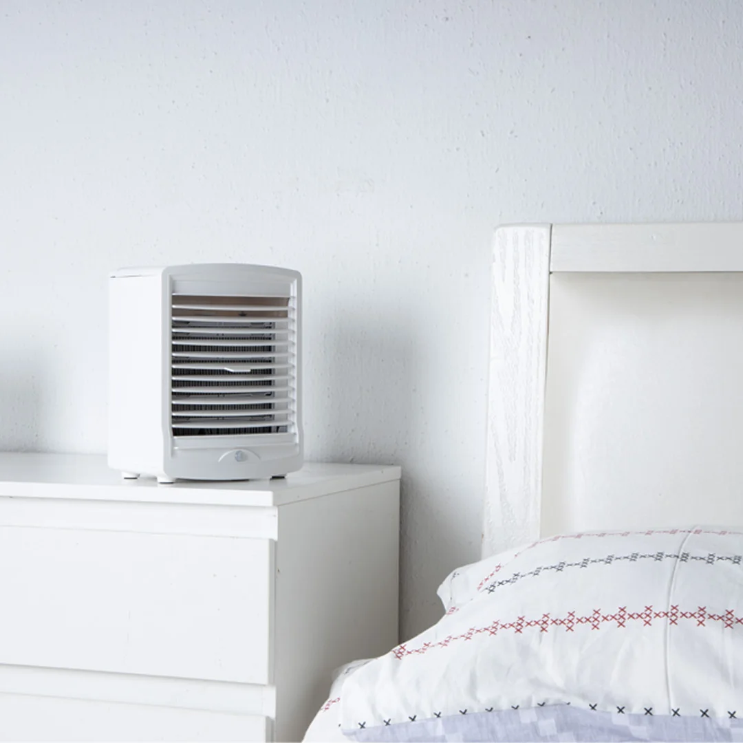 

Youpin Smart Air Cooler Fan Air Conditioner Human Body Sensor Desktop Air Cooling Fan Humidifier Purifier For Office Bedroom