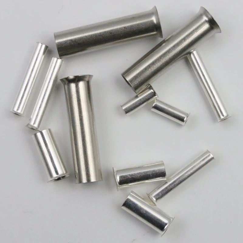 EN10 12 провода из голой меди для проводов 10.0mm2 7 AWG мм Длина штифта|wire ferrules|copper