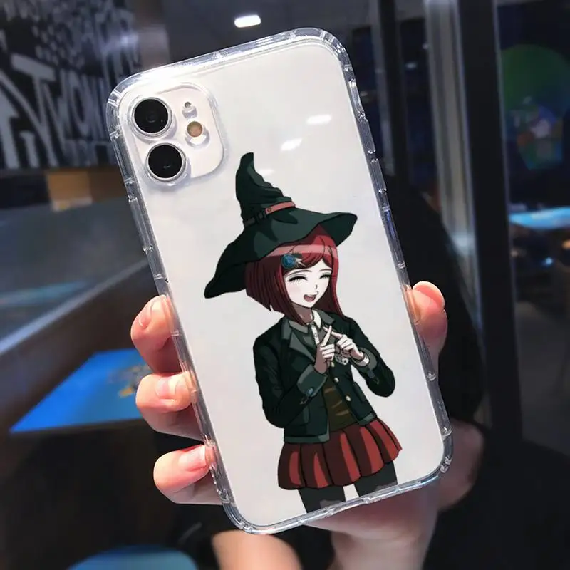 

Danganronpa V3 Killing Harmony Phone Case Transparent for iPhone 11 12 mini pro XS MAX 8 7 6 6S Plus X 5S SE 2020 XR
