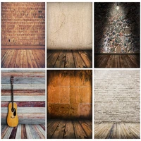 shengyongbao wood board texture photography background wooden planks floor baby shower photo backdrops studio props 210307tza 01