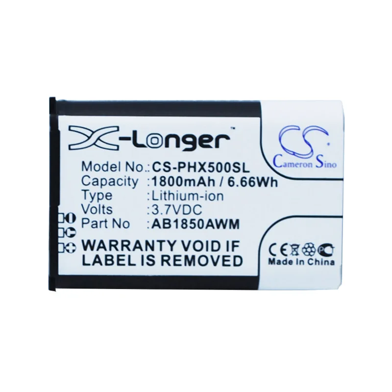 

CameronSino for PHILIPS AB1720AWM AB1790AWM Xenium 9@9K 9A9K X500 AB1850AWM battery
