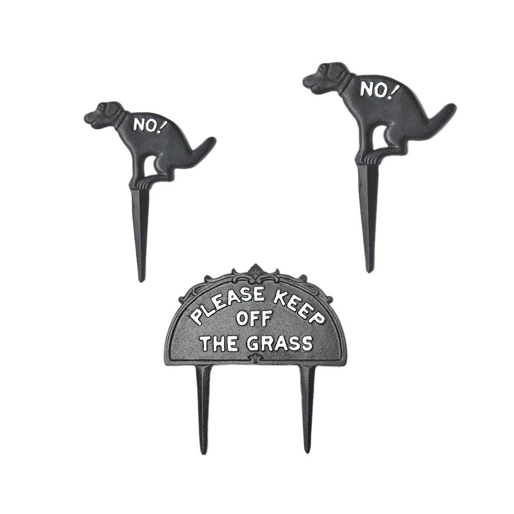 Заглушка наземная однотонная чугунная для щенков украшение наружное