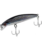 1 шт., рыболовные приманки-Воблеры, лазерная плавающая искусственная приманка, 3D глаза, 8,5 см, 7,5 г, воблер, гольян, для окуня, рыболовные снасти для ловли щуки