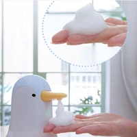 penguin automatic soap dispenser touchless induction foam bubble washing machine for kids kitchen bathroom hand sanitzer bottle