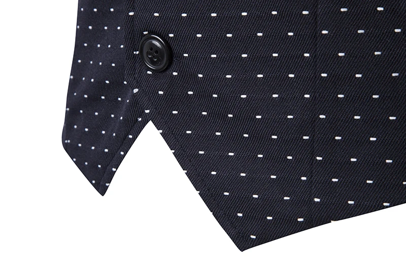 Жилет мужской облегающий Повседневный в клетку для делового костюма без рукавов