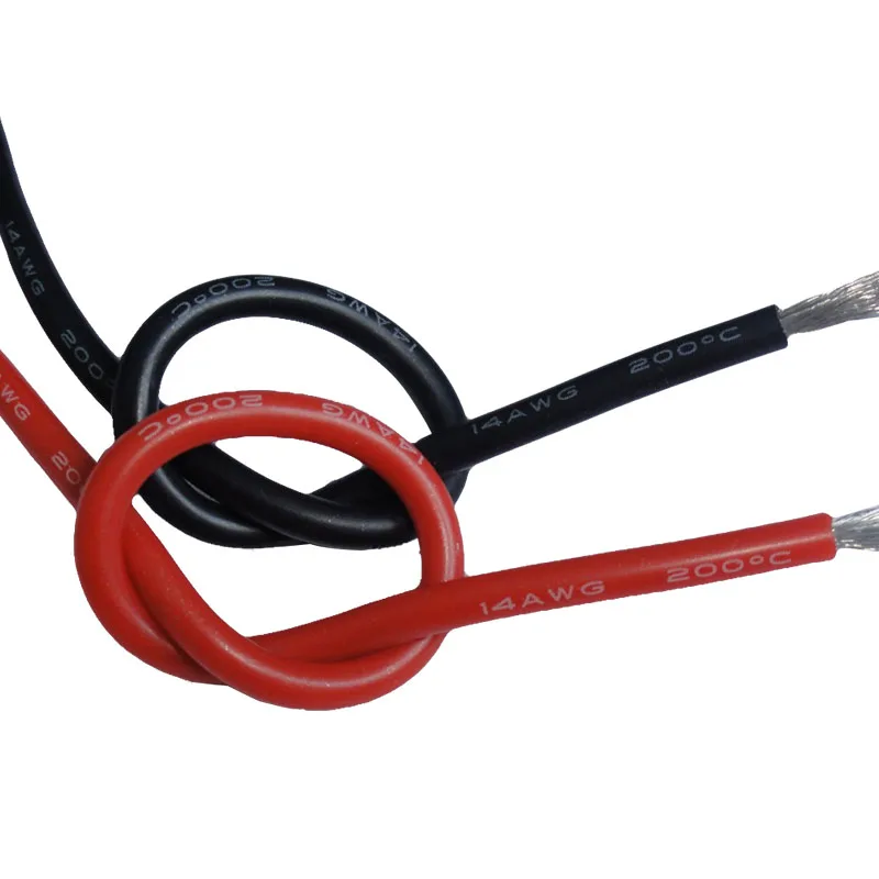 Силиконовый провод специально гибкий устойчив к высокой температуре 30 28 26 24 22 20 18