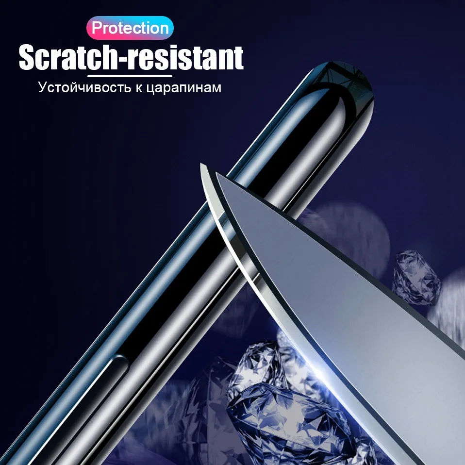 6D закаленное стекло для OPPO Reno 2Z 2 Reno2 Z Защитное экрана полное покрытие Realme 5 Pro X Q C2 A9