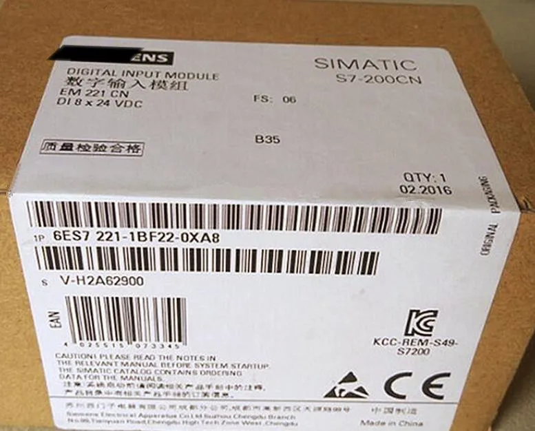 

New Original In BOX 6ES7221-1BF22-0XA8 6ES7 221-1BF22-0XA8 {Warehouse stock} 1 Year Warranty Shipment within 24 hours