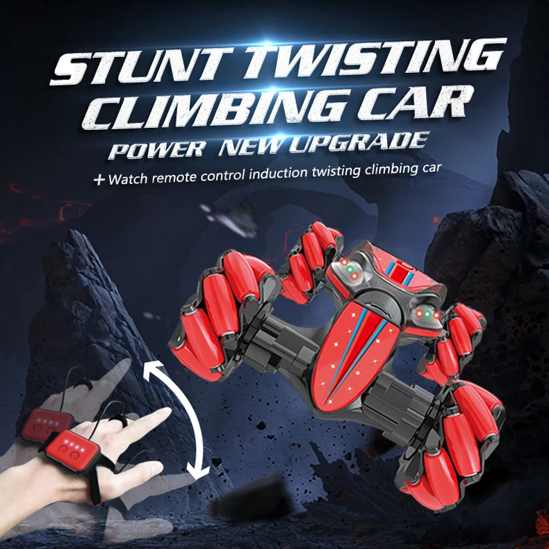 Remote Control Car Stunt Cars Toys for Boys Gesture Induction Twist Cars Machine on the Radio Electric Carros Drift RC Car