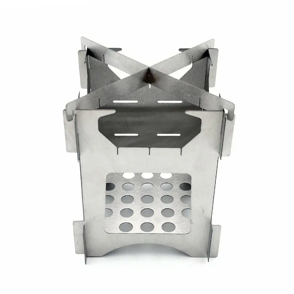 Портативная плита для кемпинга складная горелка из нержавеющей стали уличная