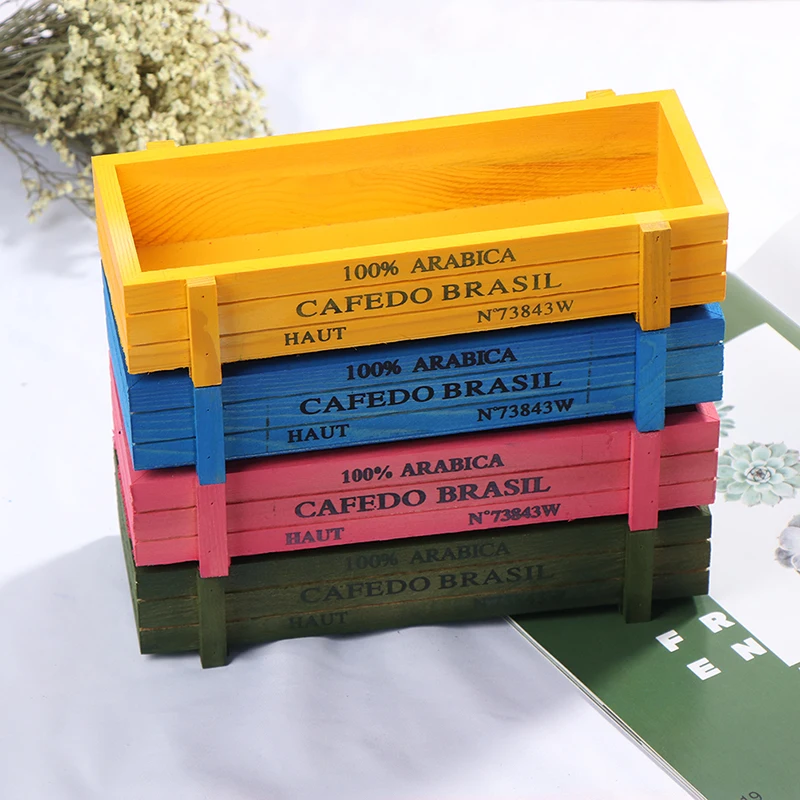 Прекрасный деревянный цветочный горшок для помещения - Цена: 93,83 руб.