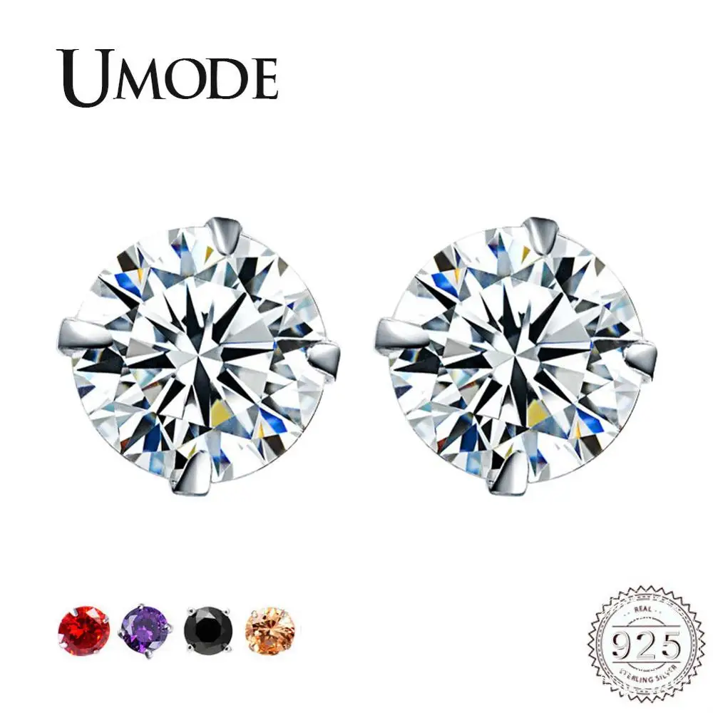 UMODE, женские, детские, маленькие, Стерлинговое серебро 925, корейские сережки-шпильки, ювелирные изделия, серьги, шпильки, аксессуары zilveren oorbellen ULE0285