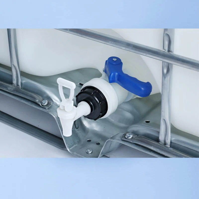 

IBC Tote Tank Drain Adapter Spout Fittings Replacement Garden Irrigation Switch