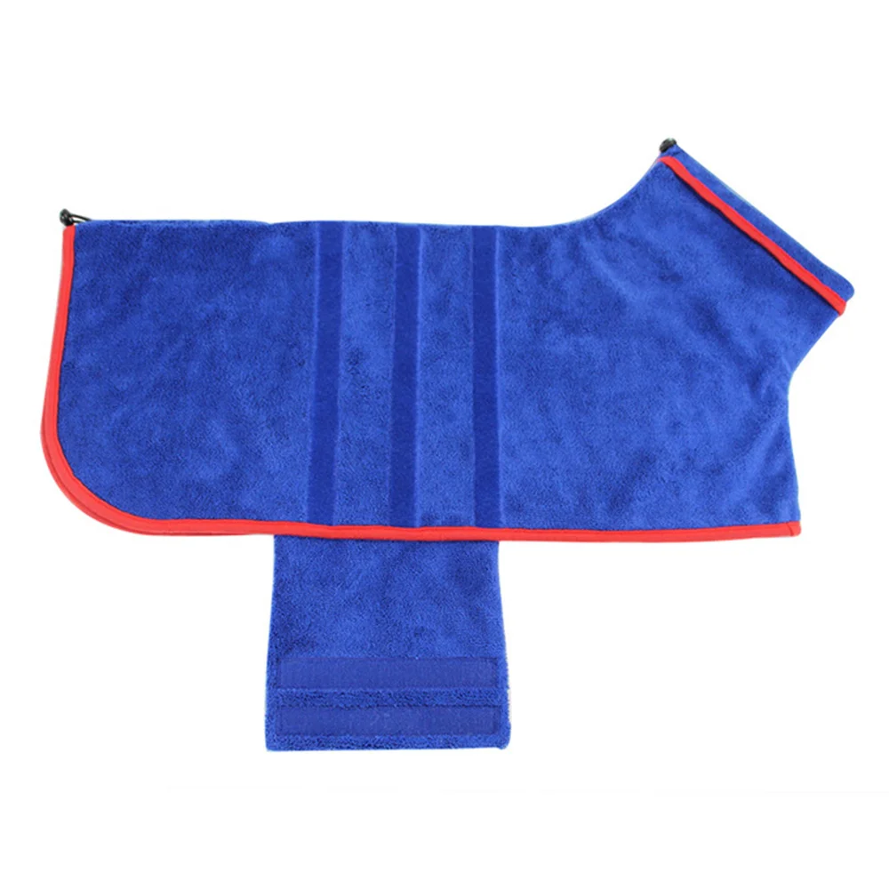 1 шт. Быстросохнущий супер впитывающий банный халат для щенков и кошек собак