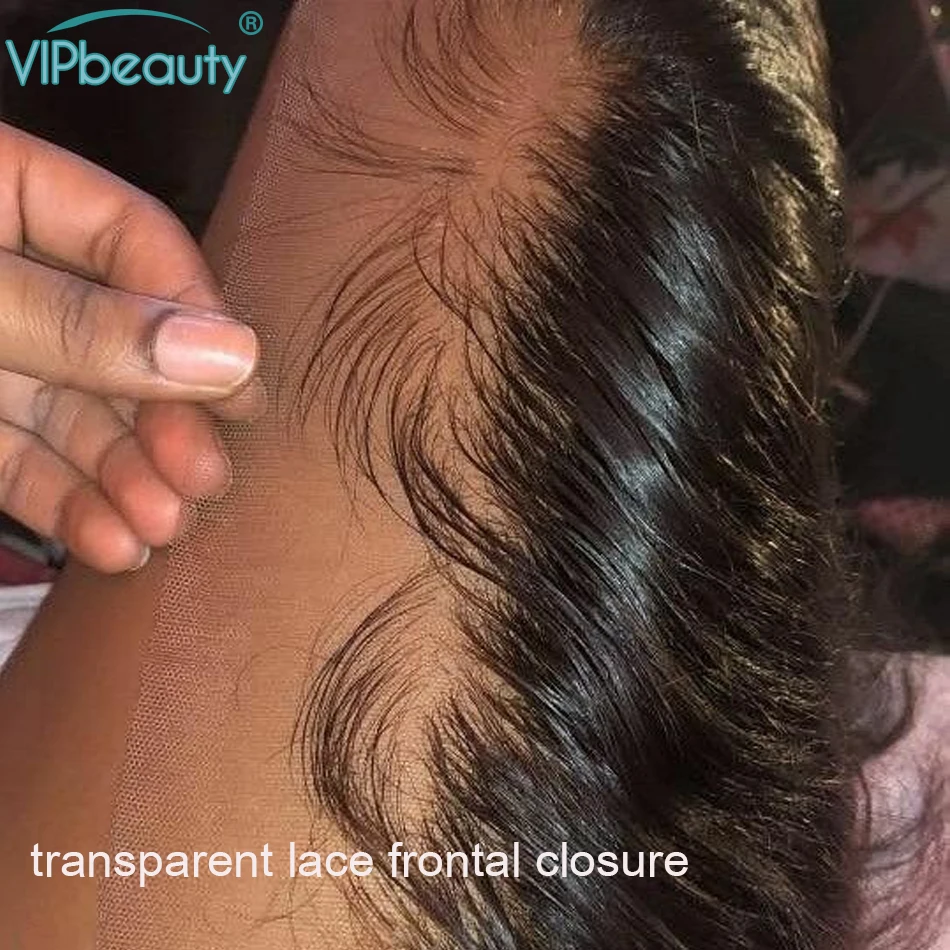 HD прозрачное 13x4 ухо в кружева фронтальное закрытие малазийские прямые
