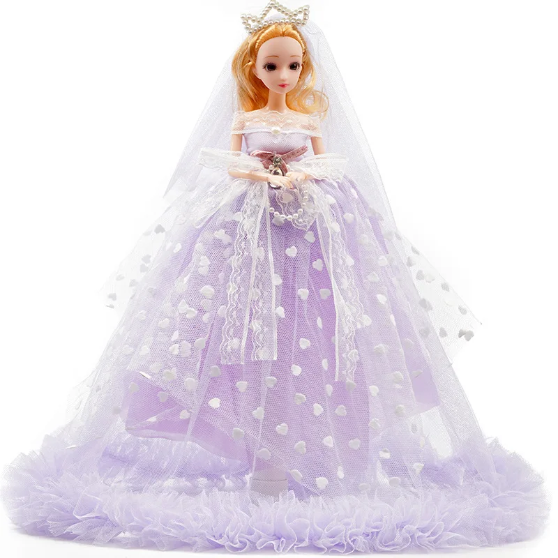 Подвижная шарнирная кукла 40 см пластиковые игрушки для девочек Реалистичная с