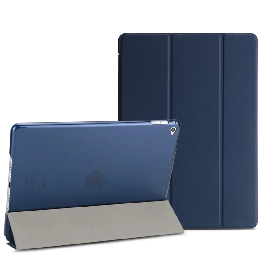 

For ipad2 tri-fold pu leather case air2 ultra-thin suction mini5 protective leather case Air4 matte dormant flat leather case