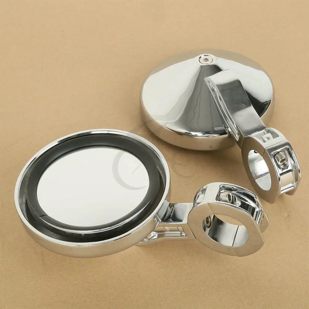 Мотоциклетные алюминиевые боковые зеркала 1 75 дюйма круглые 5 дюймов для Polaris RZR