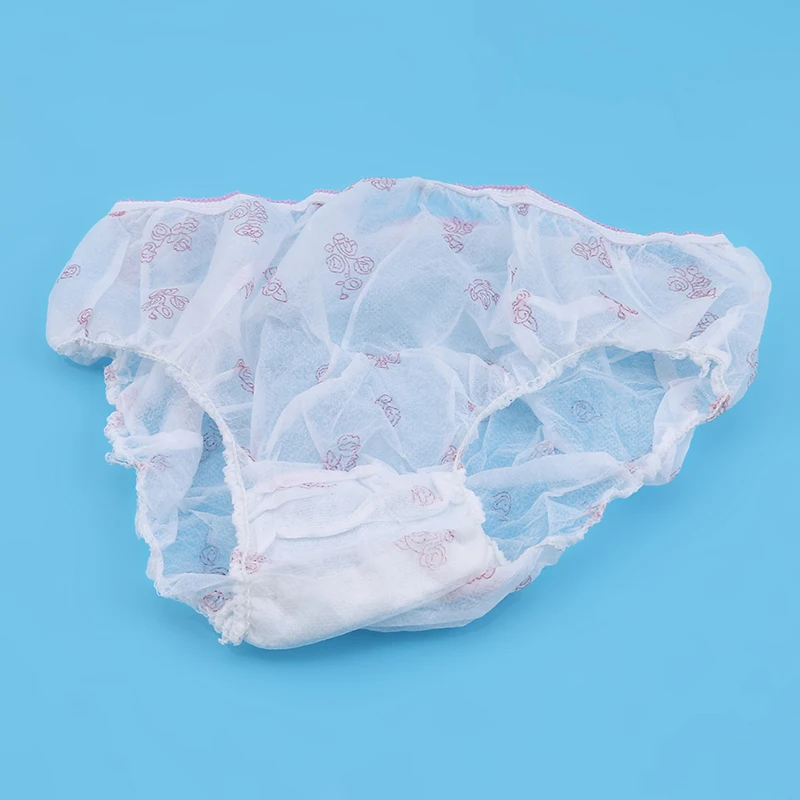 8 шт. Нижнее Белье для беременных женщин одноразовое однотонное дышащие трусы |