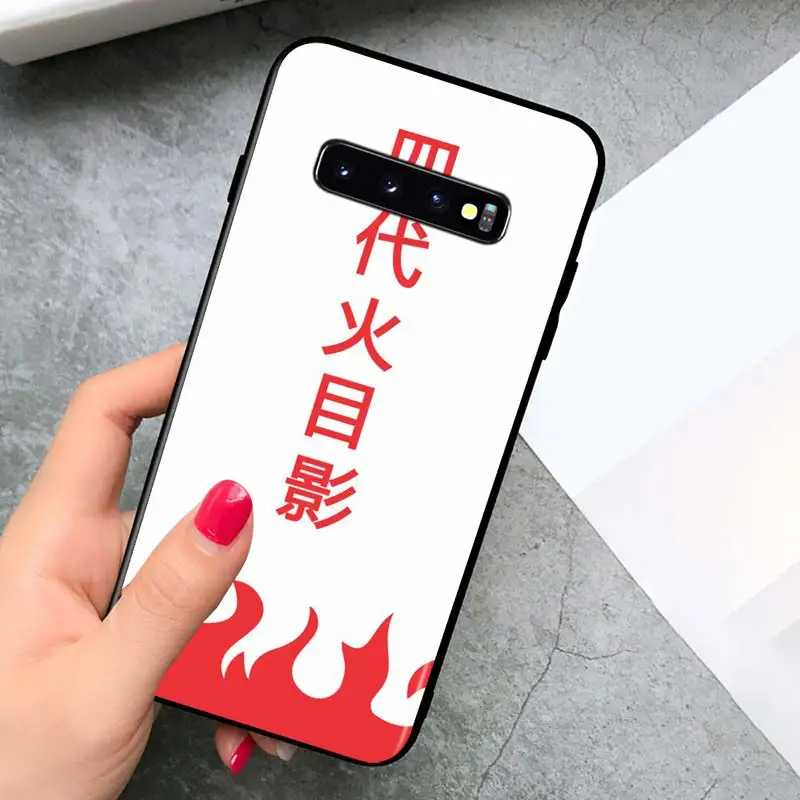 

Anime Naruto Kakashi for Samsung Galaxy S21 Ultra Plus Note 20 10 9 8 S10 S9 S8 S7 S6 Edge Plus Black Phone Case