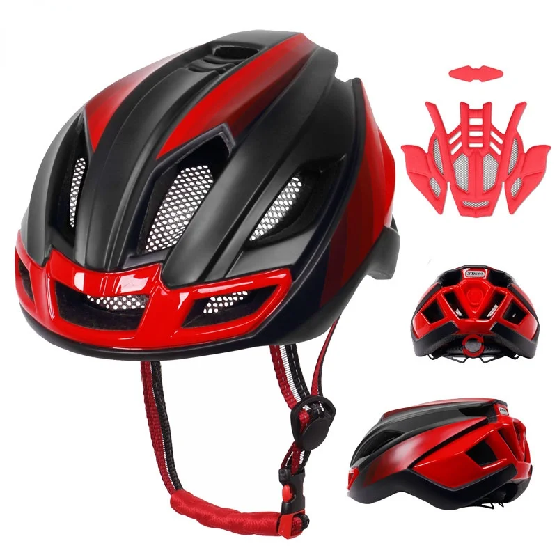 

Bicycle Helmet Outdoor Sport Ultralight LED Light Cycling Safety Helmet Intergrally-molded Mountain Road Bike MTB Helmet