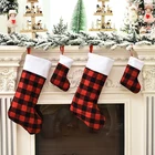 2022 новогодние и рождественские чулки, рождественский подарок, женское украшение для дома, рождественские украшения 2021, рождественские украшения