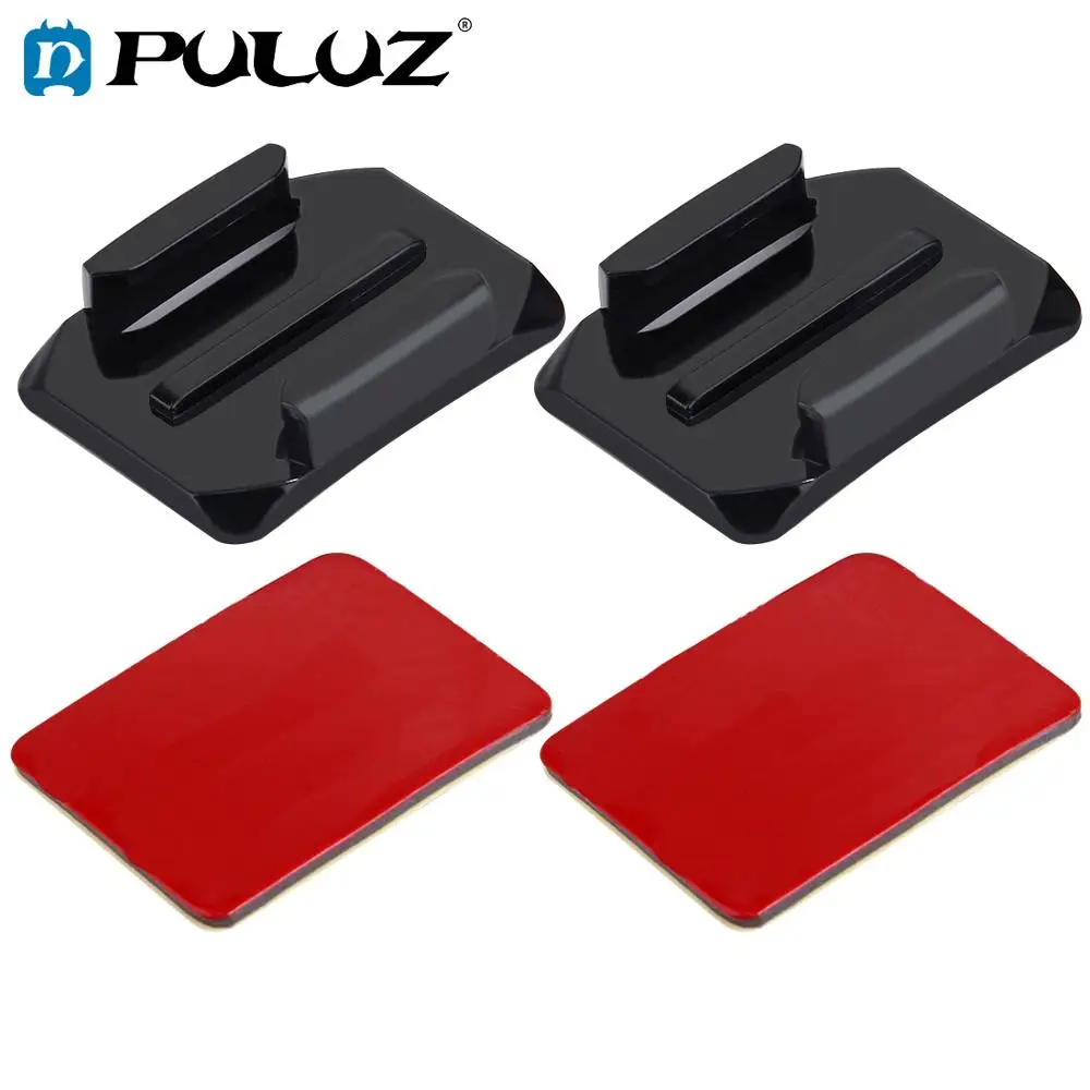 Аксессуары для Go Pro 2 изогнутых поверхностных крепления + Наклейки на клейкой