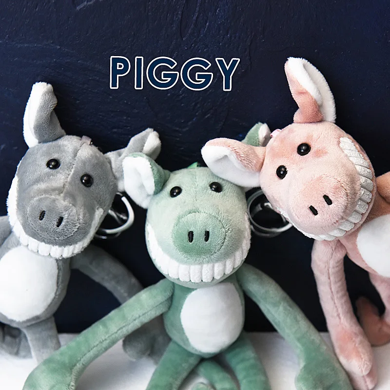 23 см уродливая милая кукла свинка кулон брелок мультяшная плюшевая игрушка