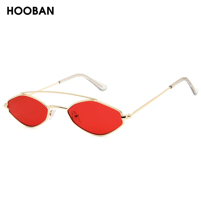 HOOBAN новые многоугольные Солнцезащитные очки женские брендовые дизайнерские