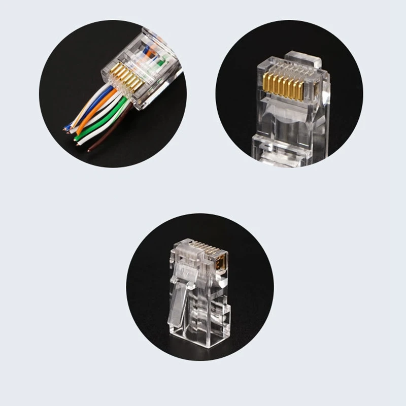 RJ45 обжимной инструмент для ремонта сети инструменты проходят через Cat5 Cat5E Cat6