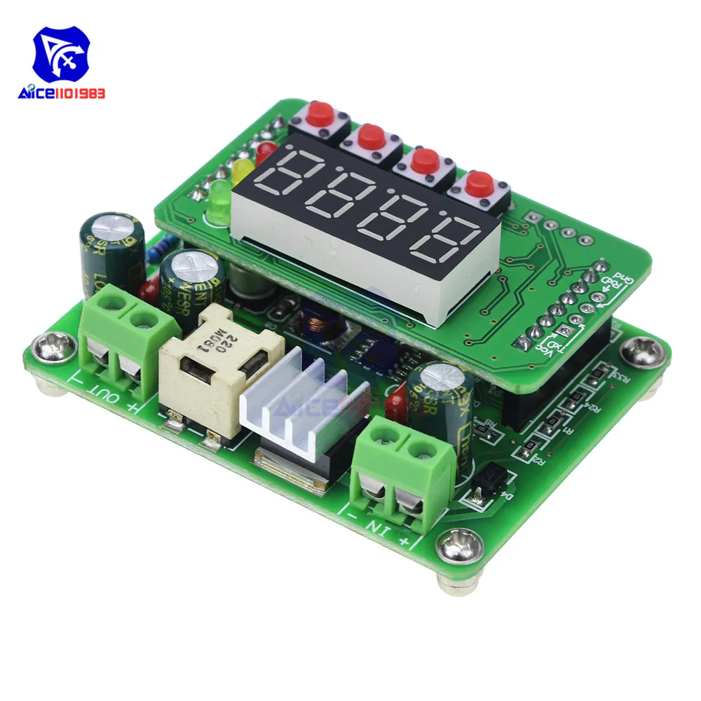 CC CV DC-DC DC 36 В до 6-40 В 3A 108 ВТ СВЕТОДИОДНЫЙ цифровой дисплей B3603 Регулируемый понижающий преобразователь модуль питания