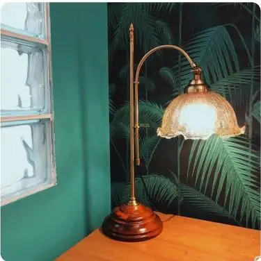 Настольная лампа в американском ретро стиле ностальгия Старый Шанхай