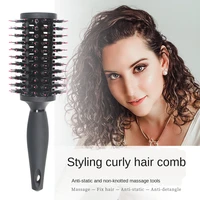 men and women nylon needle anti static massage hair comb styling hair curl comb anti static styling hair comb