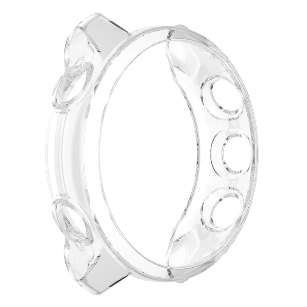 Фото Чехол для часов Garmin Forerunner 245M / 245 TPU, защитный чехол, сменный противоударный Прозрачный чехол для часов №5