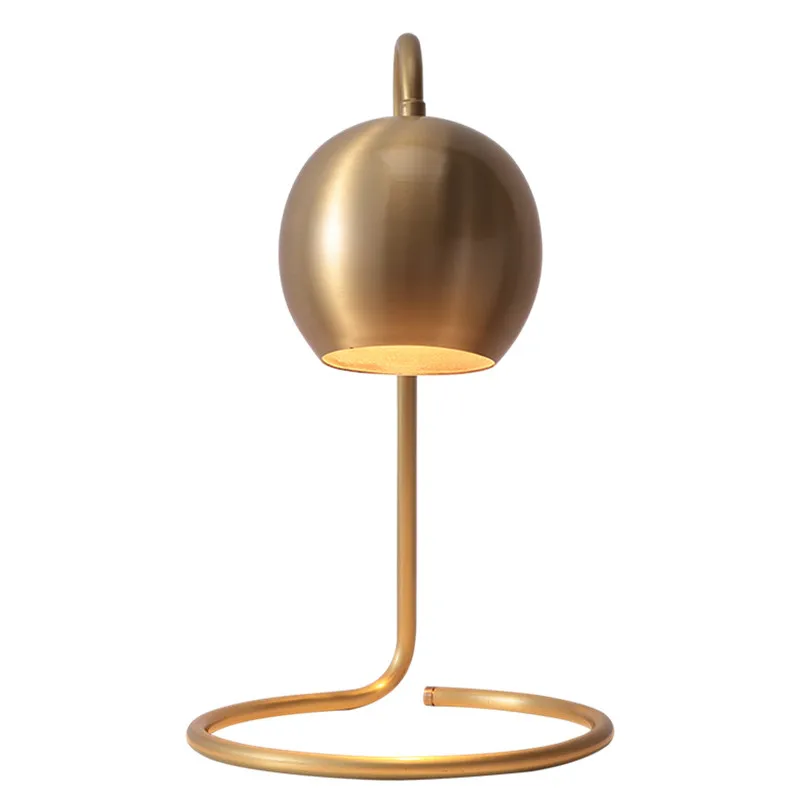 Минималистичный декор золотые настольные лампы скандинавские домашние