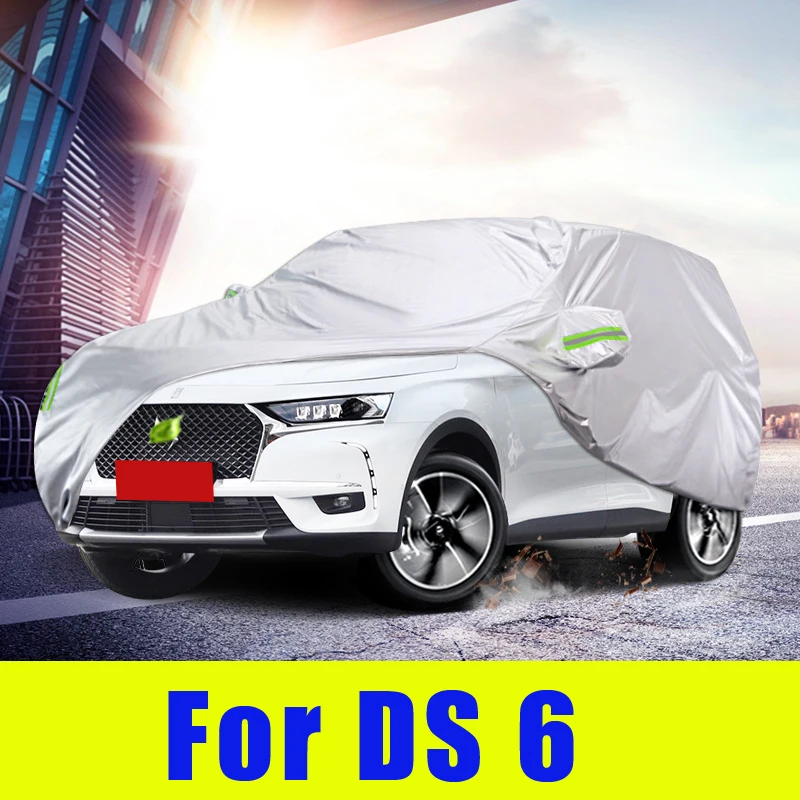 Waterproof full car covers Outdoor Sunshade Dustproof Snow For Peugeot Citroen DS6 DS 6 2014-2019 Accessories