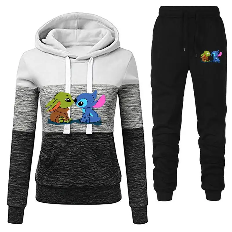 2021 Spring and Autumn Hoodie Women's Long Sleeve Thicken Warm Women's Hooded Sweatshirt Student School Uniform Teen Set