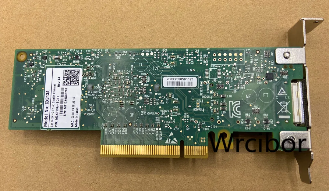 Mellanox CX313A MCX313A-BCBT ConnectX-3 EN QSFP 40/56Gbe Ethernet Card Adapter