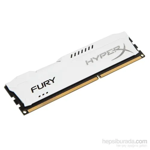 Оперативная память Kingston HyperX Fury White 4 Гб 1600 МГц DDR3 (HX316C10FW/4)|Оперативная память| |