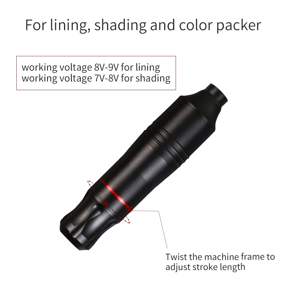 Ротационные тату-машинки Dragonhawk для перманентного макияжа миниатюрные мощные