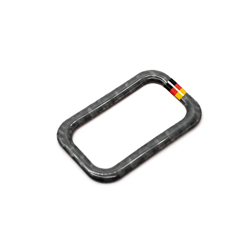 Автомобильная карбоновая задняя крышка для багажника с кнопкой переключения